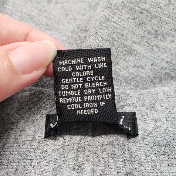 Wet Seal Long Cardigan Womens XL Gray Long Sleeve Preppy V-Neck Office Bohemian - Picture 8 of 16